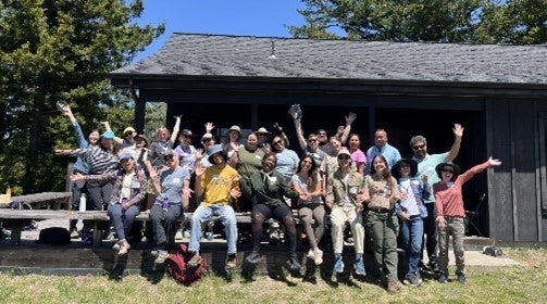 Attendees in group photo at the Together Bay Area 